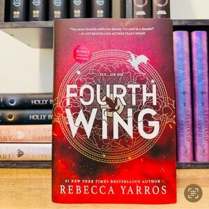 Holiday Exclusive Edition Fourth Wing by Rebecca Yarros